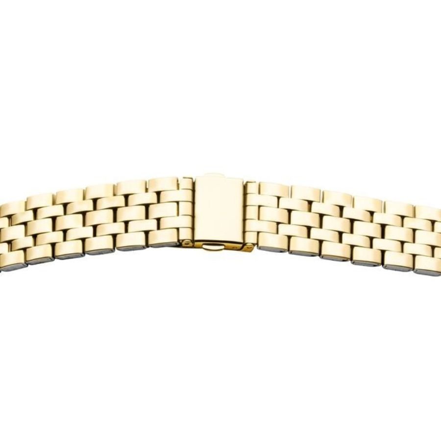 BE 703 (1) Edelstahlband BE 703 | PVD gold | 16/20 mm | BEAR - Image 1