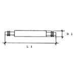 100x Barrettstifte SDF 150 | Edelstahl | Durchmesser 150 mm | Doppelte Sicherungsringe - Image 2