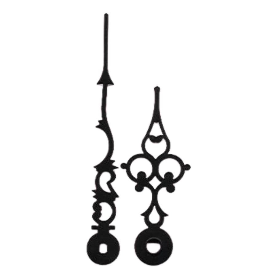 09-0350 Zeiger Antik schwarz 09-0350 | Alu | seidenmatt lackiert - Image 1