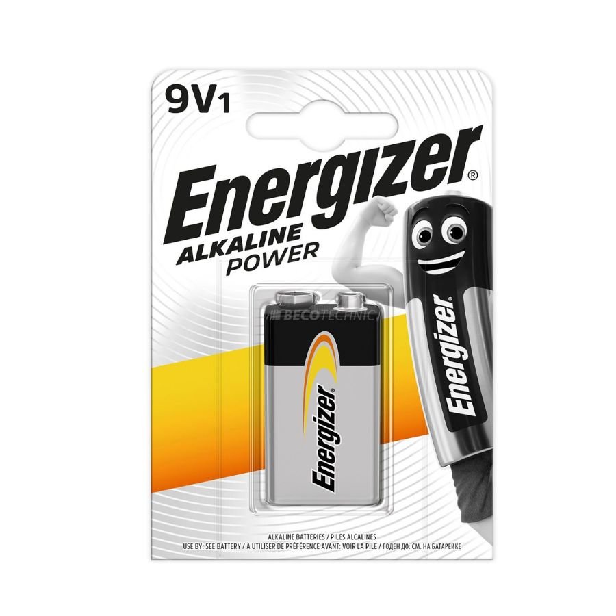 6 LR 61 Energizer 6LR61 (1 Stück) 9V-Block Alkaline | 6LF22 | 522 | MN1604 - Image 1