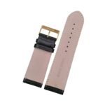 Lederband schwarz LG 550 / LS 550 | Glatt | schwarze Naht – Bild 3
