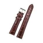 Lederband bordeaux LG 495 / LS 495 | Kroko | bordeaux Naht