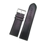 Lederband schwarz LG 550 / LS 550 | Glatt | schwarze Naht – Bild 2