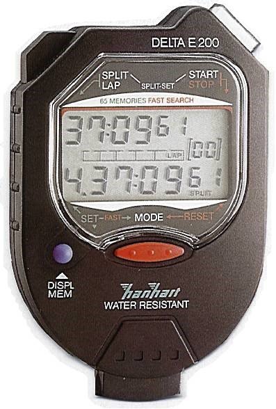 245.1946 Delta E 200 Hanhart Digitale Stoppuhr 245.1946 - Image 1