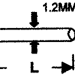 Sortiment 36x Stifte 636 PWT 1.0 | Edelstahl | Durchmesser 100 mm | Sicherheitsbügel an Verschluss mit zwei steckbaren Enden