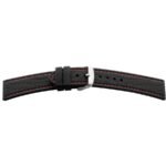 Kunststoffband BE 1818 | schwarz | genarbt | rote Naht | 18/18 mm | BEAR - Image 2