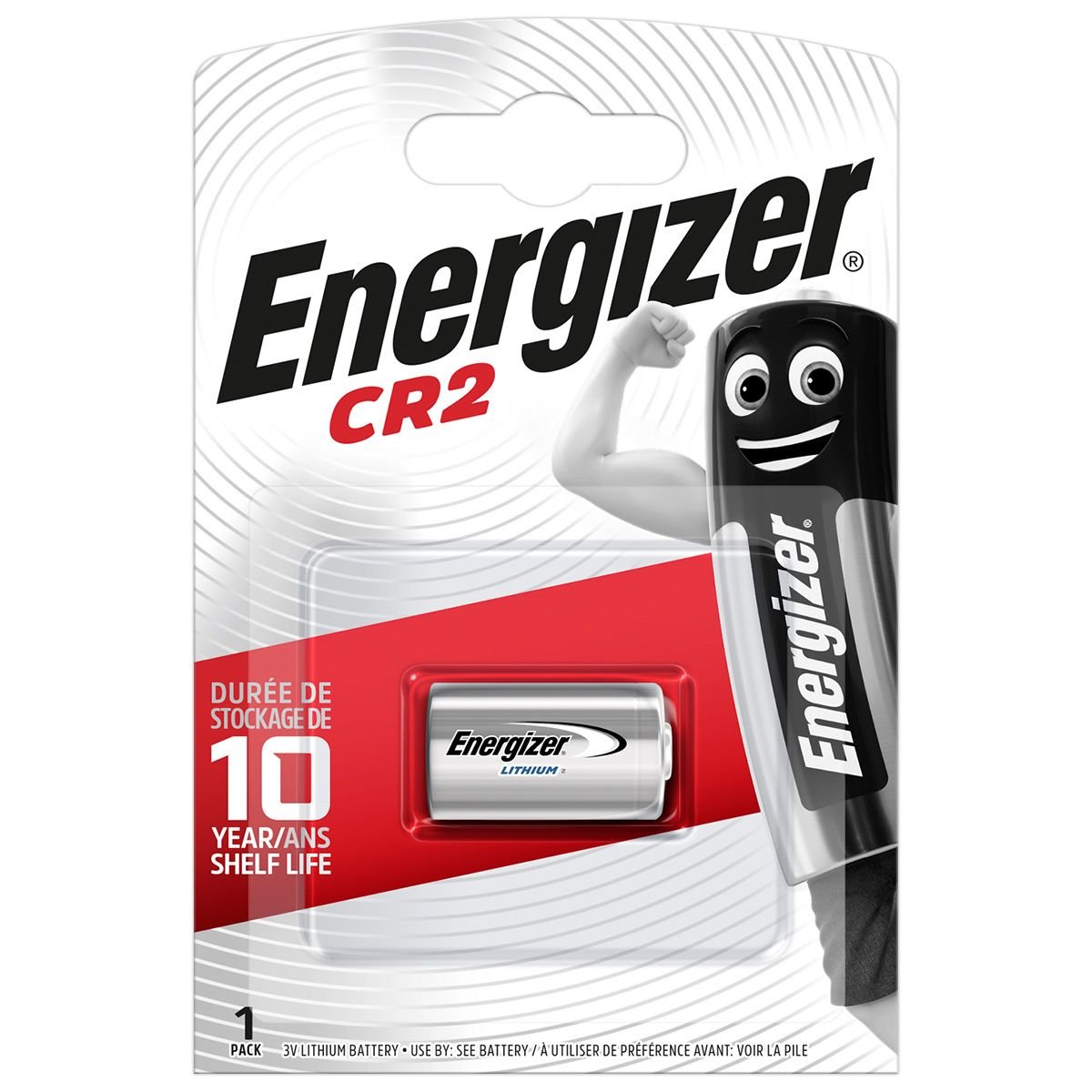 E CR 2 Energizer CR 2 (1 Stück) Lithium Stabbatterie 3 V | CR2 | DCR 2 - Image 1