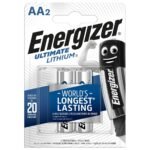 Energizer FR6 Mignon Ultimate Lithium (2 Stück) | AA | E91 | AM3 | MN1500