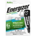 Energizer HR03 Accu Recharge Extreme Lithium (2 Stück) | AAA | E92 | AM4