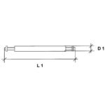 Sortiment 150x Barrettstifte SSB 130 SSB | Edelstahl | Durchmesser 130 mm | Federzapfen mi einfachem Sicherungsring